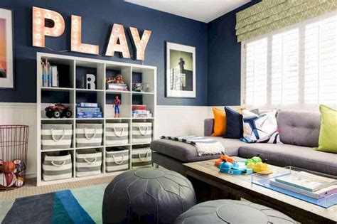 60 Cute Basement Playroom Decorating Ideas Home Decor Gayam 004
