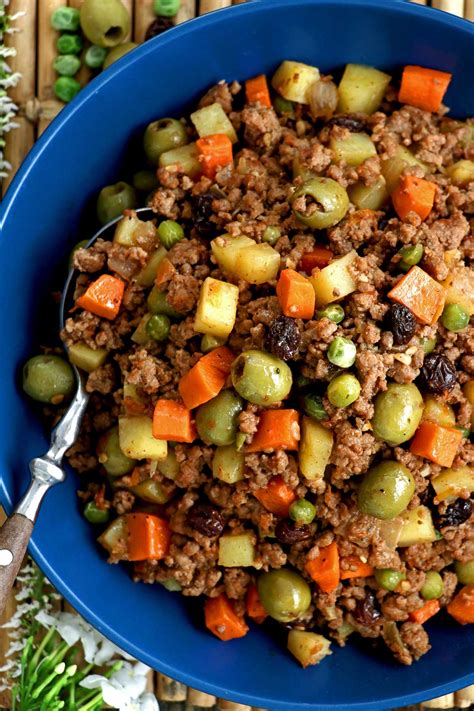 Easy Picadillo Recipe Foxy Folksy