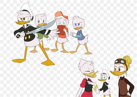 Donald Duck Della Duck Huey Dewey And Louie Scrooge McDuck Television Show PNG X Px