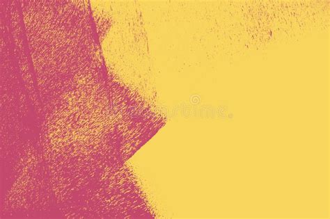 Pink And Yellow Orange Paint Abstract Background Texture With Grunge