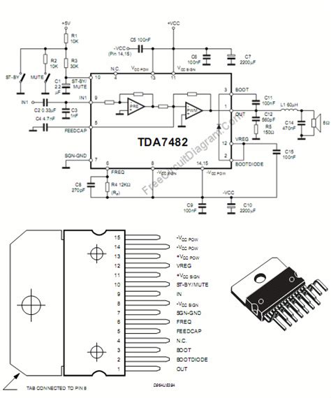 Class D Audio Amplifier Circuit
