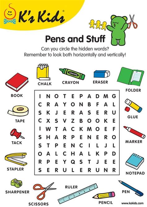 Wordsearch 3 English Language Learning Activities Word Puzzles For