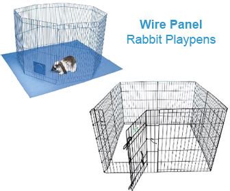 Wire Panel Rabbit Exercise Pen Rabbit Pen Plans