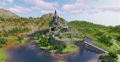 Hyrule Castle Botw Minecraft Map