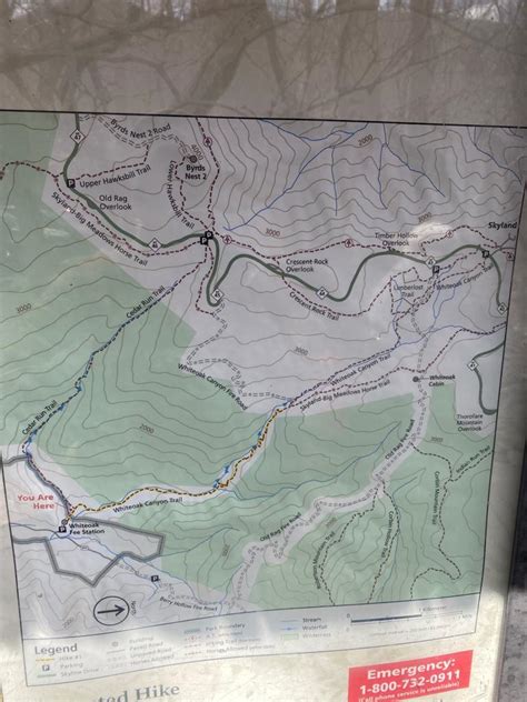 White Oak Canyon Via Cedar Run Trail Loop Hike