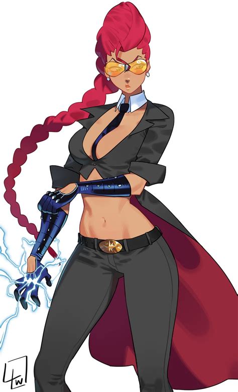 Crimson Viper Street Fighter And 1 More Drawn By L4wless Danbooru