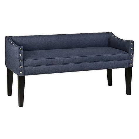 Whitney Upholstered Settee Bed Bath And Beyond Upholstered Bench