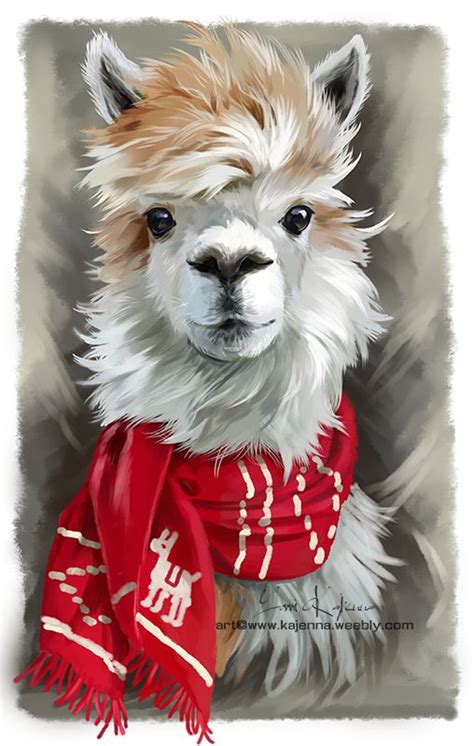 Pin By Pinner On ötletek Festeni Llama Painting Llama Arts Animal