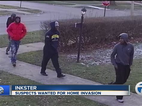 4 Suspects Sought In Inkster Home Invasions
