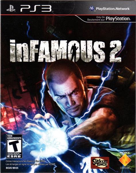 Infamous 2 2011 Playstation 3 Box Cover Art Mobygames