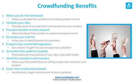 Benefits Of Crowdfunding Crowdupster