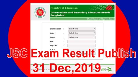 Jsc Exam Final Date Published 2019 Jsc Result 2019 Jsc Jdc Result