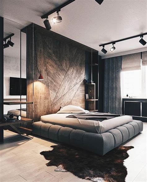 originelle raumgestaltung idee fuer luxus schlafzimmer  schwarz und