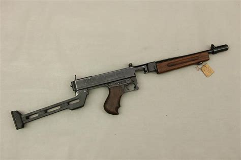 Thompson Submachine Gun A Experimental Version With Folding