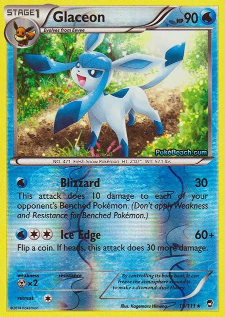 Glaceon -- Furious Fists Pokemon Card Review ...