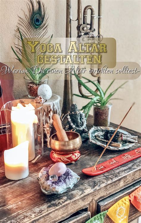 Yoga Altar Gestalten Diy Meditations Altar Meditationsecke Meditation