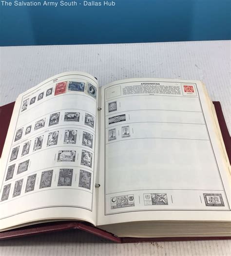 Citation Stamp Album He Harris World Stamps A Z With A Lot Of Stamps