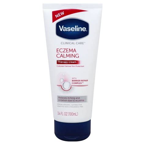 Vaseline Clinical Care Eczema Calming Therapy Cream 34 Fl Oz 100ml