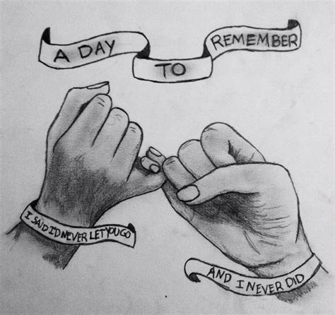 A Day To Remember Lyric Art Taylor Relationship Drawings Drawings