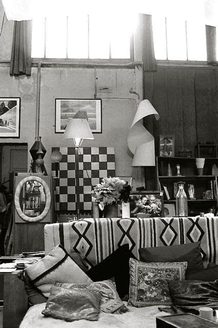 Mondoblogo Man Rays Studio Man Ray 1960s Interior Design Creative