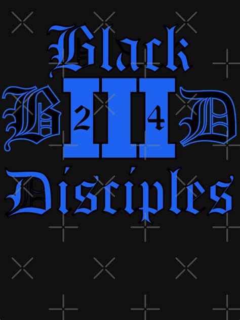 Black Disciples Bd T Shirt For Sale By Dirtydunnz Redbubble Bd T