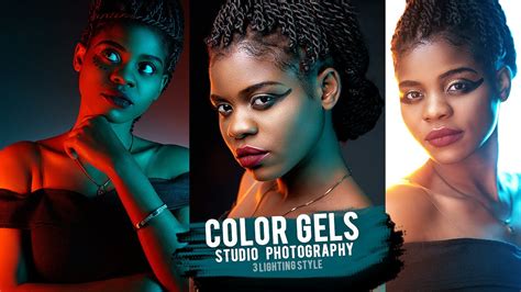 3 Ways To Use Color Gels In Studio Photography Photo Shoot