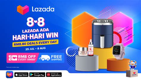 Lazada Kicks Off 88 Sale With Daily Free Shipping Lazada Bonus