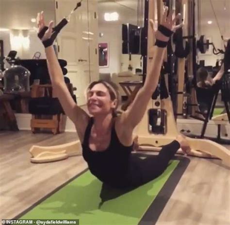 Ayda Field Shares Creepy Video Of Herself Doing A Strange Medieval Torture Workout Daily