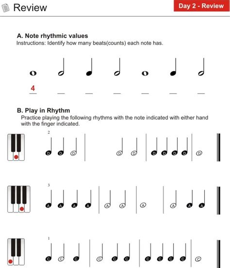 Pin On Educational Printable Worksheet Templates Rhythm Review