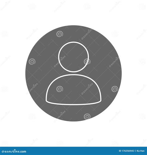 Default Avatar Icon Vector Profile Illustration Stock Vector