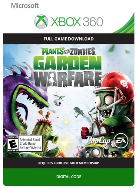 Plants Vs Zombies Garden Warfare Xbox 360 Download Code Official Full