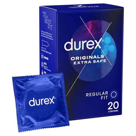 Durex Extra Safe Thick Condoms Morrisons