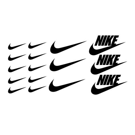 Download High Quality Nike Swoosh Logo Stencil Transparent Png Images