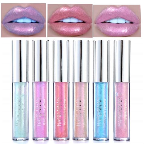 Glitter Liquid Lipsticks Set Color Diamond Shimmer Metallic Lipstick