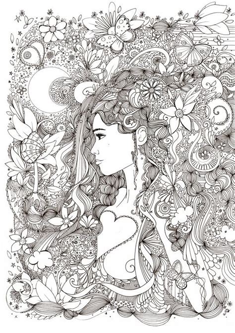 30 Advanced Printable Coloring Pages For Adults Free Free Wallpaper