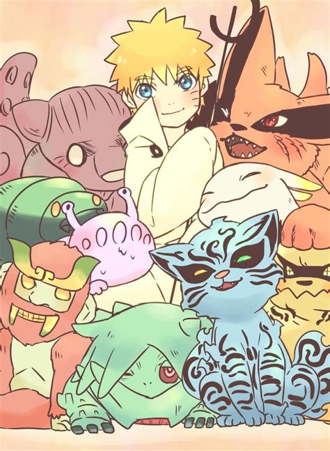 Anime Manga Naruto Tailed Beasts Chibi Tailed Chibi Bijuu Chibi