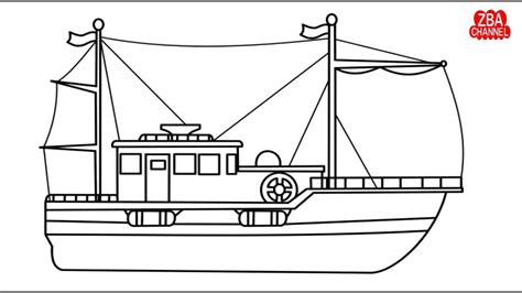 Detail Cara Menggambar Kapal Laut Koleksi Nomer 24
