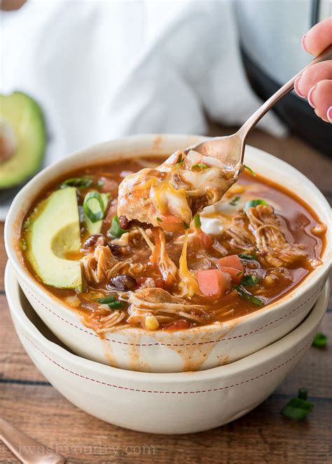 Instant pot chicken taco soup: Instant Pot Chicken Taco Soup | I Wash You Dry