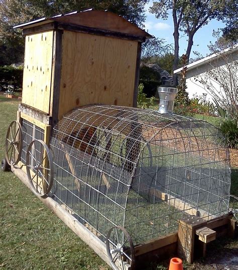 Chicken Coop Projects The Owner Builder Network Mobile Chicken Coop