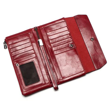 Womens Soft Genuine Leather Wallet