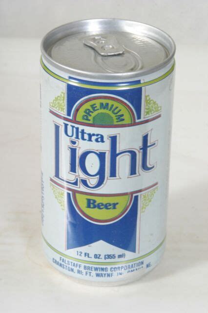 Premium Ultra Light Beer Can Ebay