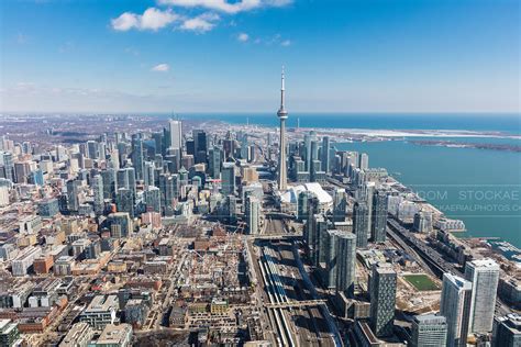 Aerial Photo Toronto Skyline 2019