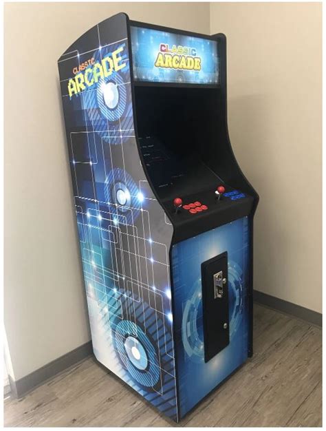 Full Sized Upright Arcade Game Featuring Up To 412 Classic Games