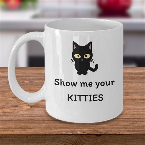 Cat Lover T Show Me Your Kitties Funny Crazy Cat Lady Etsy