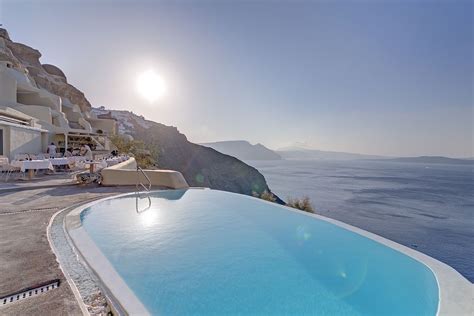 Mystique Santorini Greece Scenically Located On Luxury Honeymoon