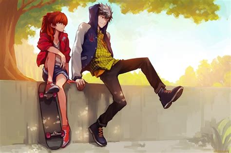Anime Skate Wallpapers Top Free Anime Skate Backgrounds Wallpaperaccess