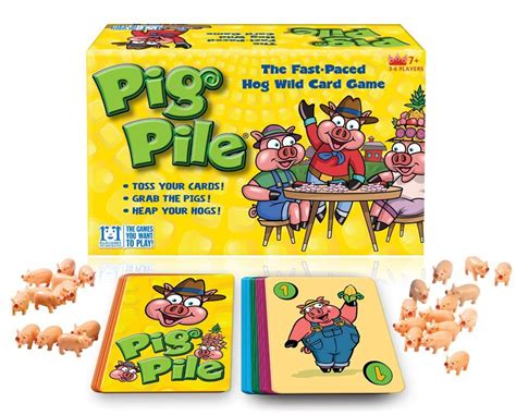 Pig Pile Card Game Randr Games Randr Games