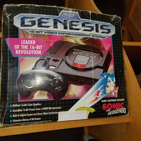 Sega Genesis Console In Box
