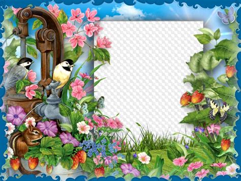 Photo collages are a great way of presenting your photos. Summer collage and photo frame template ( PSD | PNG ) Free ...