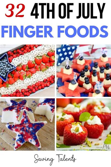 32 Patriotic 4th Of July Finger Foods 2023 Guide Saving Talents